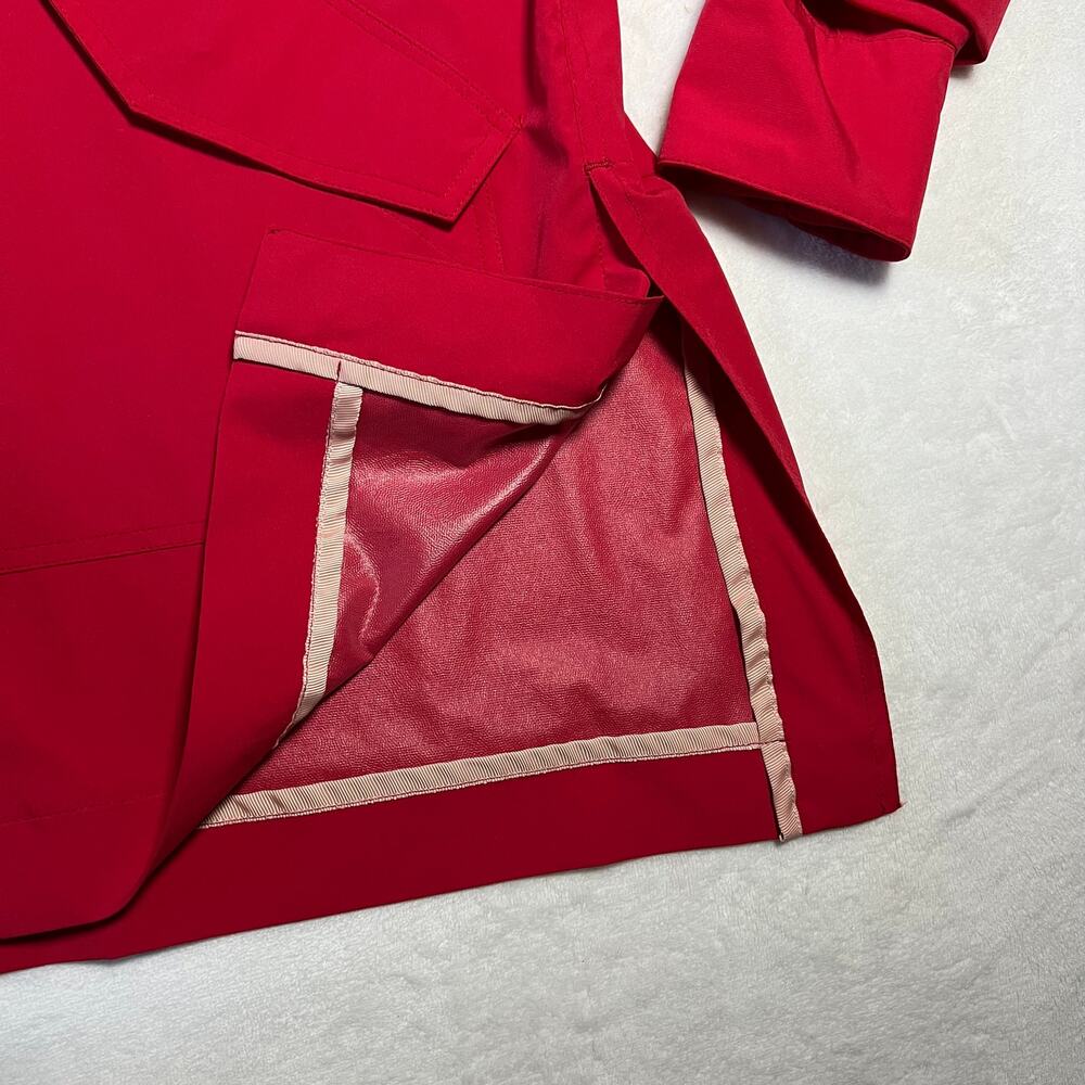 Fabletics Red Drawstring Waist Jacket - Picture 9 of 16